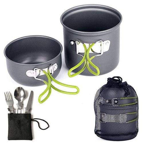 Outdoor Tableware Aluminium Alloy Cookware with Stove - 2 - Outdoor Tablewares