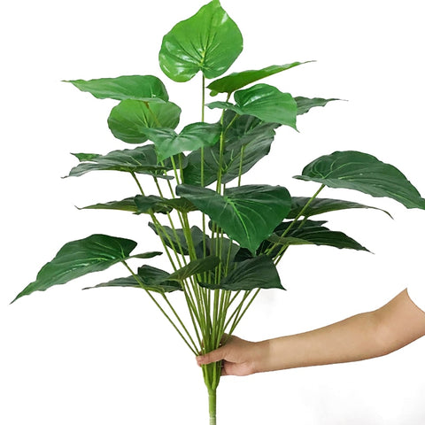 75cm 24Fork Large Artificial Monstera Tree Fake Plants Home & Garden Decor