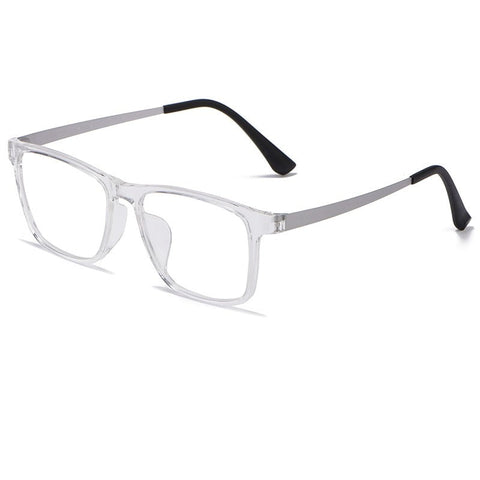 Ultra Light Square Large Eyeglasses Pure Titanium Optical Men Eyewear