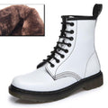 Genuine Leather Punk Ankle Boots