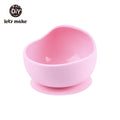 Soft Marble  Silicone Plate & Spoon Tableware Dishes For Baby Feeding