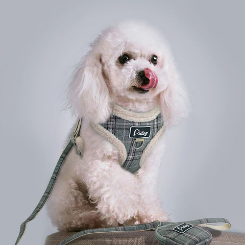 Soft Pet Dog Harnesses Vest No Pull Adjustable Leash