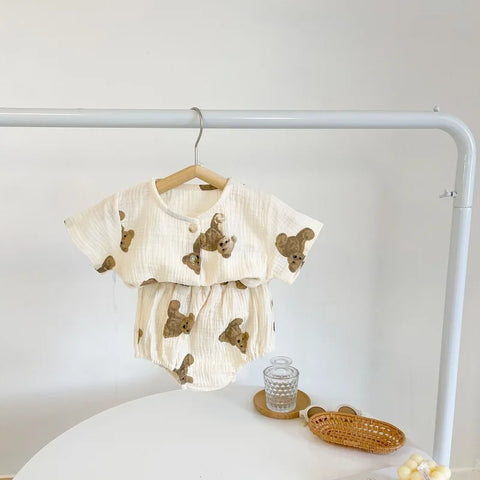 Two Piece Suit Spring Newborn Boys & Girls Outfit