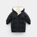 Winter Toddler Kids Cotton-Padded Thicken Warm Long Jackets