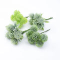 6pcs Plastic Floristics Artificial Plants for Home Decor Christmas Garland
