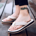 Non-Slip Cool Outside Flip Flops Thick-Soled Toe Slippers