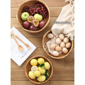 Handwoven Rattan Food & Fruit Storage Basket