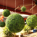 Artificial Plant Topiary Ball Faux Boxwood Decorative Balls for Backyard Balcony Garden & Wedding