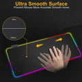 Computer Gaming Mouse Pad Desk Play Mat with Backlight