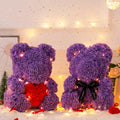 25cm Teddy Rose Bear With Box Artificial For Gifts and Party Giveaways
