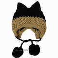 Crochet Cute Fox Ears Beanie Knit Hat