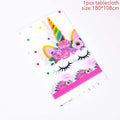 Rainbow Unicorn Cupcake Wrappers & Topper for Birthday Cake Decorations