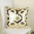 Gold Bronzing Cotton Polyester Neoclassical Pillow Cases Sofa Decorative Pillows