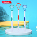 Silicone Tongue Scraper Brush Cleaner Oral Care To Keep Fresh Breath