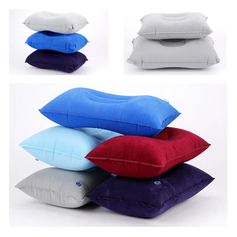 Portable Ultralight Inflatable Air Pillows Camping Sleep Cushion & Travel Head Rest Gears