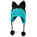 Crochet Cute Fox Ears Beanie Knit Hat