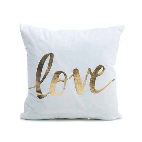 45*45cm Hip Gold & Silver Cotton and Linen Pillowcase Designs - 12
