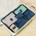 6Pc Candy Color Travel Packing Cube Organizer Bags - F - Travel Accessories