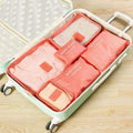 6Pc Candy Color Travel Packing Cube Organizer Bags - G - Travel Accessories