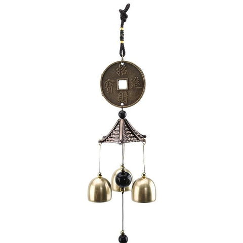 8 Tubes Wind Chime Bells Hanging Home Car Outdoor Yard - 466146