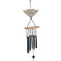 8 Tubes Wind Chime Bells Hanging Home Car Outdoor Yard - Love heart