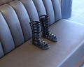 Leather Toddler High Top Roman Gladiator Sandals