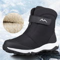 Men Winter Boots High-Top Water-Resistant Outdoor Casual Shoes