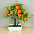 Bonsai Artificial Plants Tree Pot Fake Flowers Home Table Decoration