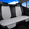 Car Seat Cover Protector Auto Flax Front Back Rear Rest Linen Seat Cushion Pad