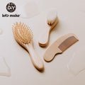 Wooden Brush & Comb For Newborn Hair