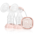 Portable Double Electric Milk Breast Pumps, 3 Modes & Amp
