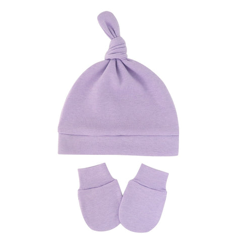 Newborn Baby Hat with Gloves Cotton