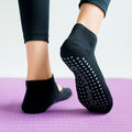 Ballet Pilates Socks Anti-Slip Breathable Backless Yoga Ankle Socks