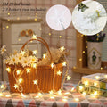 DIY Photo Frame Wooden Clip Paper Picture Garland & Fairy Lights For Props Decoration