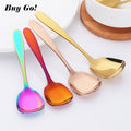 1PC Stainless Steel Rice Table Spoon for Kitchen Tableware