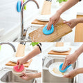 Dishwashing Silicone Sponge Soft Cleaning Brush