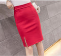 Women Office Formal Pencil Slim Fit Skirt