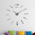 DIY Acrylic Mirror Sticker Large Wall Clock