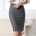 Women Office Formal Pencil Slim Fit Skirt