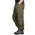 Men Military Cargo Pants Multi Pockets Outwear