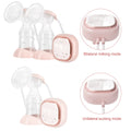 Portable Double Electric Milk Breast Pumps, 3 Modes & Amp
