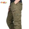 Men Military Cargo Pants Multi Pockets Outwear