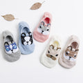 Cute Animal Print Low Cut Ankle Socks Set