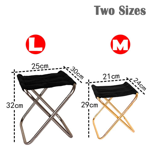 Ultralight Foldable Travel Chair Outdoor Furniture