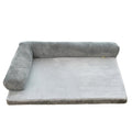 Pet Bed Soft Cushion L-Shaped Square Pillow