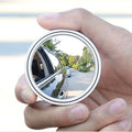 2PCS HD Glass Car Blind Spot Mirror 360° Adjustable Wide Angle Rearview