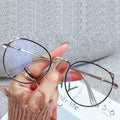 Office Anti-Radiation Blue Light Oversized Cat Eye  Glasses