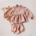 Newborn Baby Girls Bodysuit Set Outfit