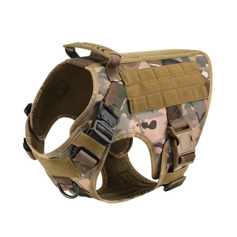 Military Tactical Dog Vest No Pull Harness For Large Dogs German Shepherd Doberman Labrador