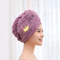Microfiber Bath Hair Towel for Drying Hair